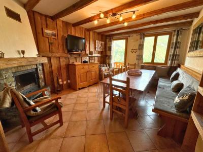 Rent in ski resort 5 room cabin triplex apartment 8 people - Chalet Marie Gros - Saint Martin de Belleville - Living room