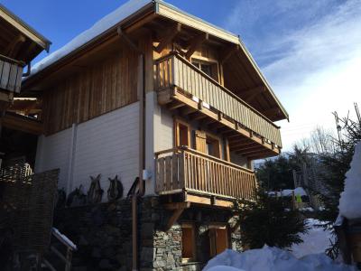 Vacances en montagne Chalet triplex 5 pièces 10 personnes (NUBUCK) - Chalet Nubuck - Saint Martin de Belleville - Extérieur hiver