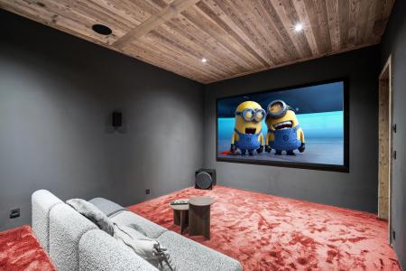 Soggiorno sugli sci Chalet su 3 piani 6 stanze per 12 persone - Chalet Ouréa - Saint Martin de Belleville - Sala cinematografica