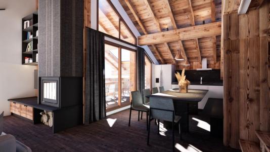 Location au ski Appartement 4 pièces mezzanine 8 personnes - Chalet Plein Sud - Saint Martin de Belleville - Séjour