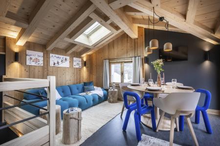 Skiverleih  - Chalet Poudreuse - Saint Martin de Belleville - Wohnzimmer