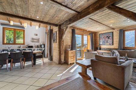 Аренда на лыжном курорте Шале триплекс 6 комнат 10 чел. - Chalet Roc de la Lune - Saint Martin de Belleville - Стол