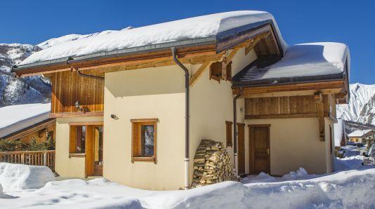 Location au ski Chalet duplex mitoyen 7 pièces 14 personnes - Chalet Saint Marc - Saint Martin de Belleville - Extérieur hiver