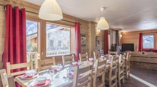 Soggiorno sugli sci Chalet su due piani semi-indipendente 7 stanze per 14 persone - Chalet Saint Marc - Saint Martin de Belleville - Soggiorno