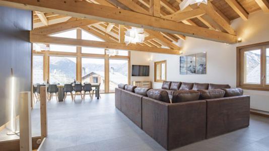 Location au ski Chalet Villarabout - Saint Martin de Belleville - Séjour