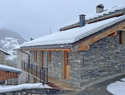 Аренда на лыжном курорте Chalet Vincent - Saint Martin de Belleville - зимой под открытым небом