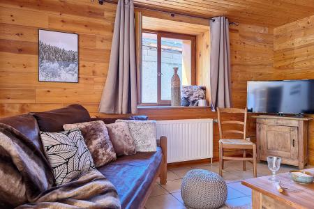 Ski verhuur Chalet triplex 4 kamers 8 personen (Siana) - Chalets les Granges - Saint Martin de Belleville - Woonkamer