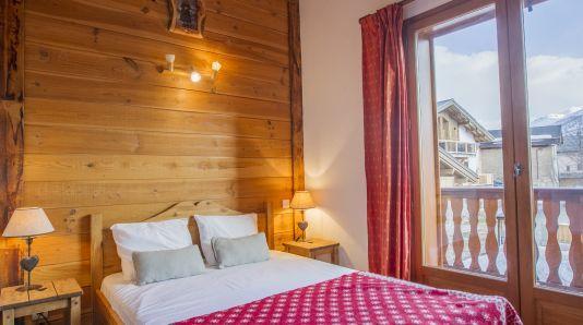 Rent in ski resort 6 room chalet 12 people (121) - Chalets Violettes - Saint Martin de Belleville - Bedroom