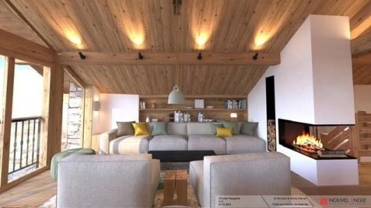 Rent in ski resort 5 room triplex apartment 10 people (2) - La Bergerie des Célestins - Saint Martin de Belleville - Living room