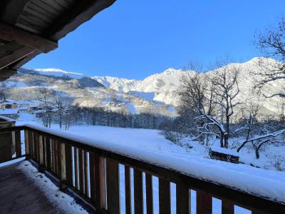 Location au ski Appartement 4 pièces 8 personnes (B4) - La Résidence le Cheval Noir - Saint Martin de Belleville - Extérieur hiver
