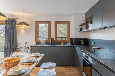 Alquiler al esquí Apartamento 4 piezas cabina para 8 personas (B5) - La Résidence le Cheval Noir - Saint Martin de Belleville - Cocina