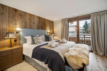 Rent in ski resort 5 room duplex apartment 9 people - La Résidence Rupicapra - Saint Martin de Belleville - Bedroom