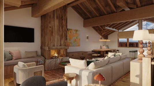 Alquiler al esquí Apartamento dúplex 5 piezas 9 personas - La Résidence Rupicapra - Saint Martin de Belleville - Estancia