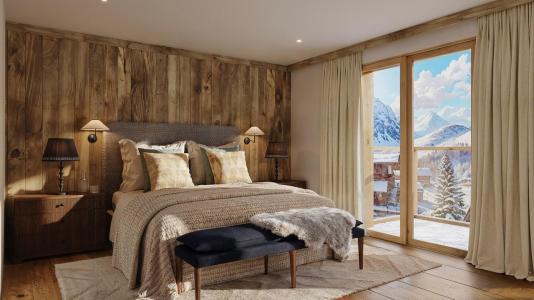 Ski verhuur Appartement duplex 5 kamers 9 personen - La Résidence Rupicapra - Saint Martin de Belleville - Kamer