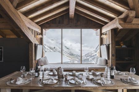 Rent in ski resort 8 room chalet 12 people - Le Bercail - Saint Martin de Belleville - Living room