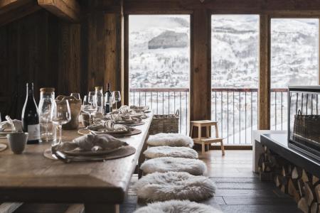 Location au ski Chalet triplex 8 pièces 12 personnes - Le Bercail - Saint Martin de Belleville - Séjour