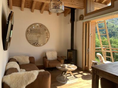 Rent in ski resort 2 room apartment 2 people (NID) - Le Hameau de Caseblanche - Saint Martin de Belleville - Living room