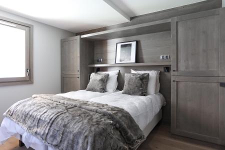 Rent in ski resort 5 room quadriplex chalet 8 people (Augustine) - Le Hameau de Caseblanche - Saint Martin de Belleville - Bedroom
