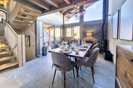 Rent in ski resort 5 room quadriplex chalet 8 people (Augustine) - Le Hameau de Caseblanche - Saint Martin de Belleville - Living room