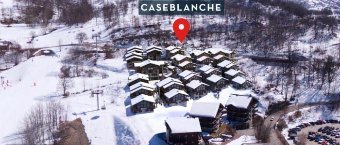 Vacances en montagne Le Hameau de Caseblanche - Saint Martin de Belleville - Extérieur hiver