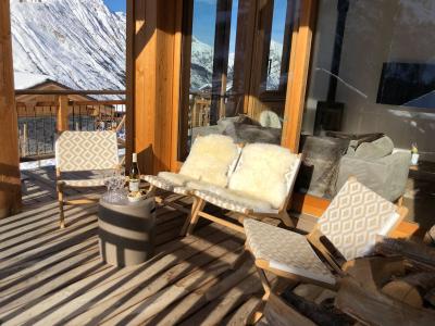 Holiday in mountain resort 5 room triplex chalet 8 people (Retrouvailles) - Le Hameau de Caseblanche - Saint Martin de Belleville - Winter outside
