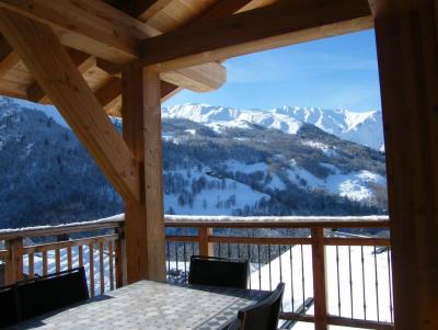 Rent in ski resort 4 room triplex chalet 6 people (Serendipity) - Le Hameau de Caseblanche - Saint Martin de Belleville - Winter outside