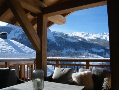 Rent in ski resort 5 room quadriplex chalet 8 people (Augustine) - Le Hameau de Caseblanche - Saint Martin de Belleville - Winter outside