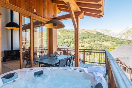 Rent in ski resort 6 room quadriplex chalet 10 people (Monte Corona) - Le Hameau de Caseblanche - Saint Martin de Belleville