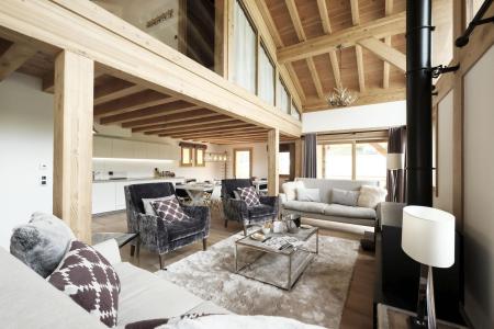 Rent in ski resort 9 room duplex chalet 16 people (A293) - Le Hameau de Caseblanche - Saint Martin de Belleville - Living room