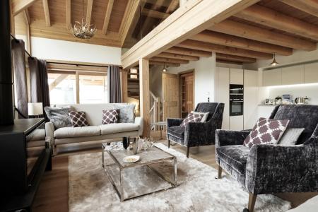 Rent in ski resort 9 room duplex chalet 16 people (A293) - Le Hameau de Caseblanche - Saint Martin de Belleville - Living room