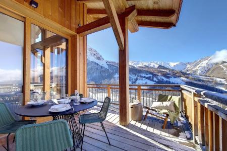 Ski verhuur Chalet triplex 5 kamers 8 personen (Cachette) - Le Hameau de Caseblanche - Saint Martin de Belleville - Balkon