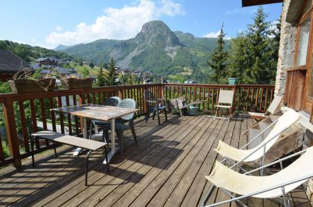 Rent in ski resort 6 room triplex chalet 10 people - Les Balcons de St Martin - Saint Martin de Belleville - Terrace