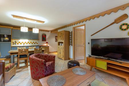 Skiverleih 3-Zimmer-Appartment für 6 Personen (A06) - Les Chalets du Gypse - Saint Martin de Belleville - Wohnzimmer