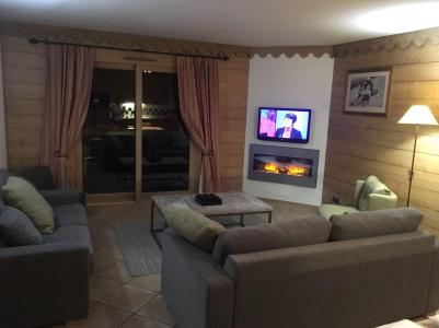 Rent in ski resort 4 room apartment 8 people (C02) - Les Chalets du Gypse - Saint Martin de Belleville - Living room