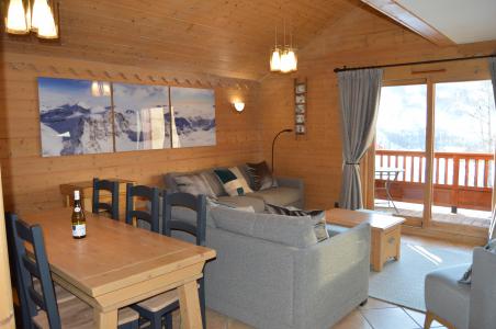 Rent in ski resort 4 room apartment 8 people (C10) - Les Chalets du Gypse - Saint Martin de Belleville - Living room