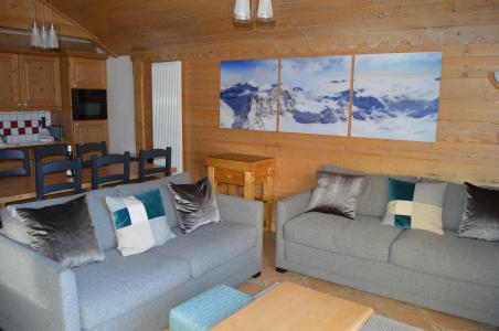 Rent in ski resort 4 room apartment 8 people (C10) - Les Chalets du Gypse - Saint Martin de Belleville - Living room