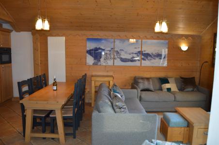 Rent in ski resort 4 room apartment 8 people (C10) - Les Chalets du Gypse - Saint Martin de Belleville - Living room