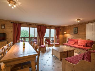 Rent in ski resort 5 room apartment 10 people (C17) - Les Chalets du Gypse - Saint Martin de Belleville - Living room