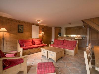 Rent in ski resort 5 room apartment 10 people (C17) - Les Chalets du Gypse - Saint Martin de Belleville - Living room