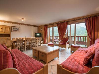 Rent in ski resort 5 room apartment 10 people (C17) - Les Chalets du Gypse - Saint Martin de Belleville - Living room