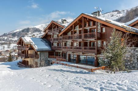 Ski verhuur Les Chalets du Gypse - Saint Martin de Belleville - Buiten winter