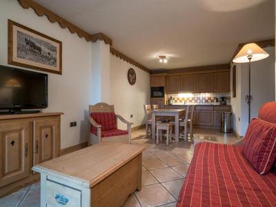 Ski verhuur Appartement 2 kamers 4 personen (C03) - Les Chalets du Gypse - Saint Martin de Belleville - Woonkamer