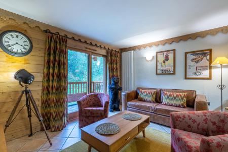 Ski verhuur Appartement 3 kamers 6 personen (A06) - Les Chalets du Gypse - Saint Martin de Belleville - Woonkamer