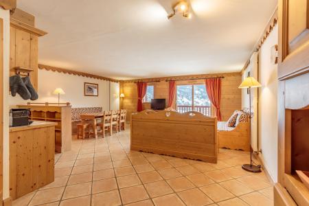 Ski verhuur Appartement 4 kabine kamers 8 personen (C08) - Les Chalets du Gypse - Saint Martin de Belleville - Woonkamer