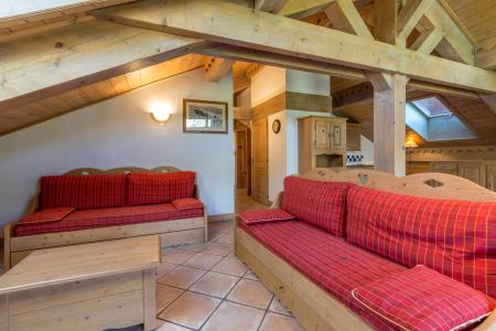 Ski verhuur Appartement 4 kamers 8 personen (A05) - Les Chalets du Gypse - Saint Martin de Belleville - Woonkamer