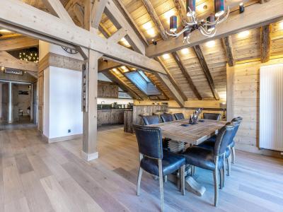 Ski verhuur Appartement 4 kamers 8 personen (A05) - Les Chalets du Gypse - Saint Martin de Belleville - Woonkamer