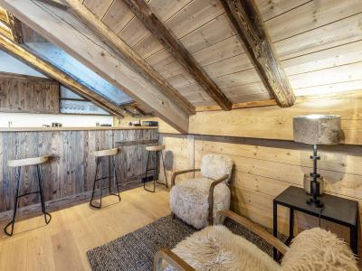 Ski verhuur Appartement 4 kamers 8 personen (A05) - Les Chalets du Gypse - Saint Martin de Belleville - Woonkamer