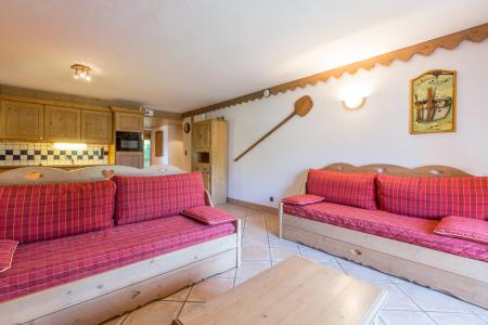 Ski verhuur Appartement 4 kamers 8 personen (C02) - Les Chalets du Gypse - Saint Martin de Belleville - Woonkamer