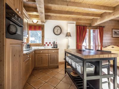 Ski verhuur Appartement 4 kamers mezzanine 10 personen (C16) - Les Chalets du Gypse - Saint Martin de Belleville - Woonkamer