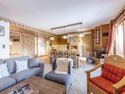 Ski verhuur Appartement 5 kamers 10 personen (A09) - Les Chalets du Gypse - Saint Martin de Belleville - Woonkamer